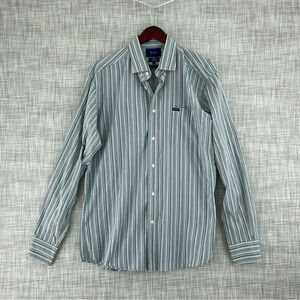 Faconnable Mens Size L Long sleeve button down shirt 1231